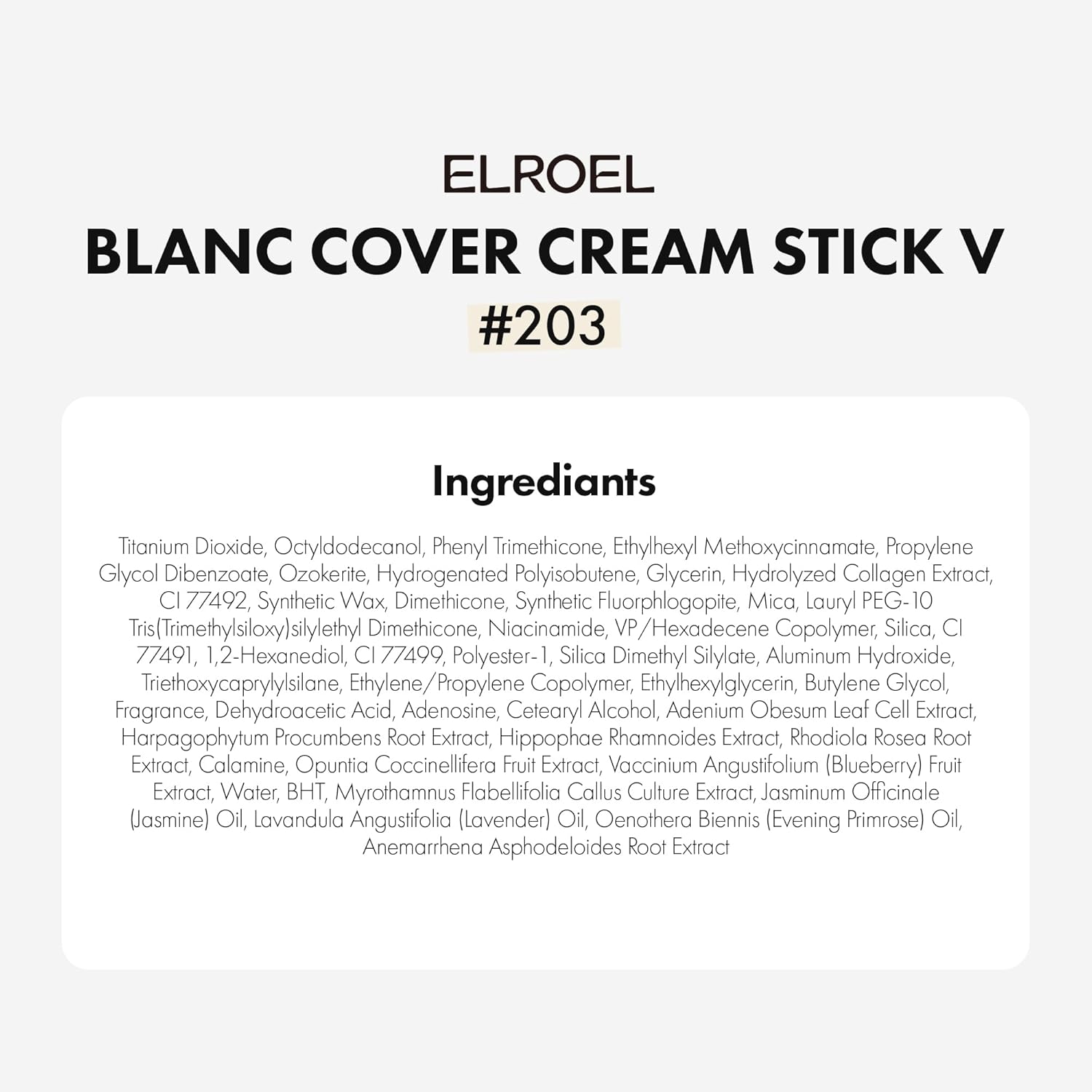 BLANC COVER CREAM STICK 201 LIGHT - Зображення 7