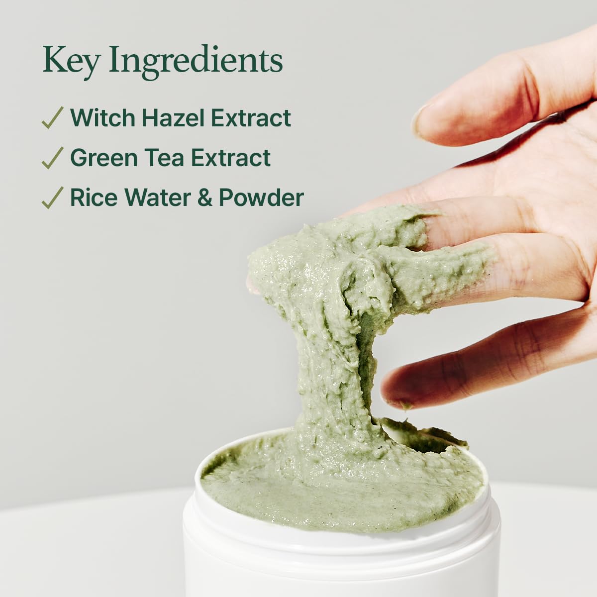 Fresh Green Rice Mochi Cleanser - Зображення 3