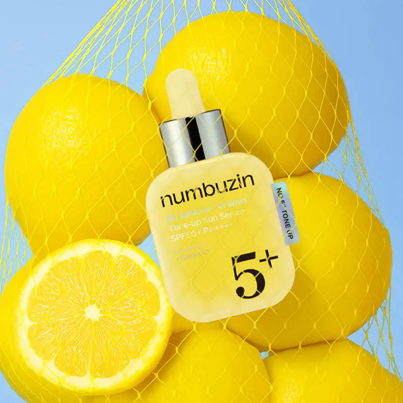 No.5 Glutathione Vitamin Tone-up Sun Serum - Зображення 4